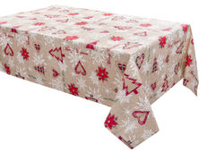 Скатерть водонепроницаемая Turron Burdeos 140х140см 715-355