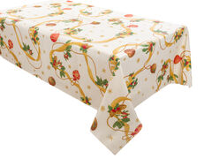 Скатертина водонепроникна Lazos Beig 140х180см 715-359