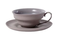 Чашка для завтрака с блюдцем Des Grey 500мл