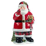 Бісквітник Різдвяний будиночок Дід Мороз 1,8л 29038