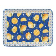 Блюдо прямоугольное Лимонад 41х30см 29163