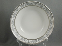 Салатник круглый Yvonne Платина 26см