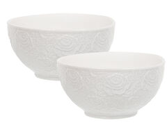 Набор салатников Розы тисненные 13см 944-072