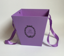 Подарочная коробка LiLac Box Flowers 25x25x25см W9222