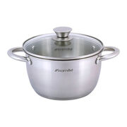 Кастрюля с крышкой 3л KM-4902