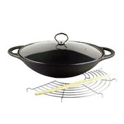 Сковорода WOK с крышкой и решеткой Soong Dynasty 36см 1312