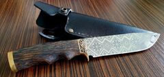 Нож в кожаном чехле Вышиванка 14,5см 187-2029