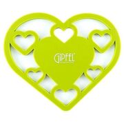 Подставка под горячее Amour зеленая 20х17см 0297