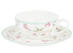 Чашка для чая с блюдцем Verde 250мл 40728