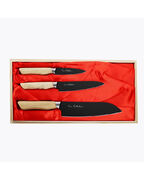 Набор ножей Black Ash HG8763W