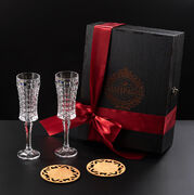 Набор бокалов для шампанского Bohemia Diamond 120мл C22