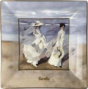 Тарілка декоративна Joaquin Sorolla Прогулянка вздовж моря 16х16см 67-018-13-1