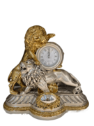 Часы настольные Два льва 26см OR0771DOR