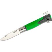 Нож складной 12 Explore Tick Remover Green 10см 002489