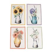 Набор кухонных полотенец Vases with flowers 50х70см 29458-VASItowel-4set