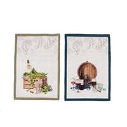 ����� �������� ��������� Wine blend 50�70�� 97316-CUVEEtowel-2setB