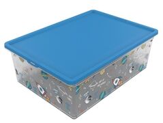 Кошик із кришкою Light Box 17,5х37х52,5см Space Fun 25л