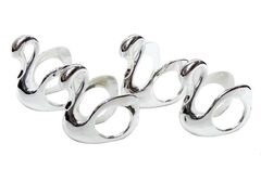 Набір кілець для серветок Лебідь 460-4113