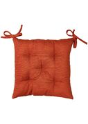 Подушка для стула Chenilla оранжевая 40х40см 4823093460348