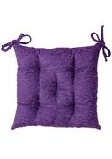 Подушка для стула Chenilla фиолетовая 40х40см 4823093460362