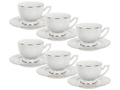 Набор чашек для кофе с блюдцами 90мл 359-485