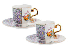 Набор чашек для кофе с блюдцами 100мл 925-053