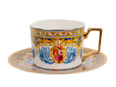 Чашка для чая с блюдцем 250мл 925-076