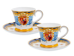 Набор чашек для кофе с блюдцами 80мл 925-079