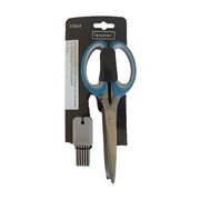 Ножницы для зелени с щёточкой для очистки Sky Blue 19см 77866