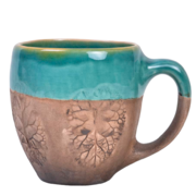 Кружка Флора Лопух с ободком Морская волна 250мл F01050811151619