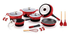 Набор посуды RL-ES1014M Red-Black