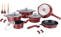 Набор посуды RL-ES2014M Burgundy