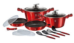 Набор посуды Metallic Burgundy Edition BH-7057