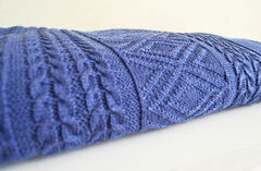 Плед Ажур Лавандовый 90х130см 12496