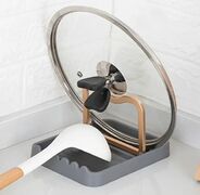 Підставка для ложки та кришки Stand сіра 18x10,5x14см A340084