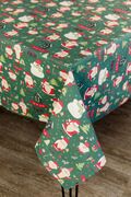 Скатерть Санта на зеленом 120х140см 4823093463257