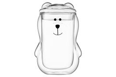 Набір склянок з подвійними стінками та кришками Animals 300мл AR2630BBR