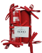 Набор кухонных полотенец White&Red 40х60см BS 88005B - в интернет-магазине Мир посуды Набор кухонных полотенец White&Red 40х60см BS 88005B - Мир посуды