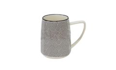 Кружка Lamberto бело-серая 360мл AR3050
