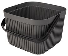 Корзина с ручкой Grey 17,5х24,5х25см 161198-012