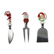 Набір ножів для сиру Різдвяний 81102