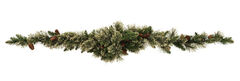 Гирлянда с сосновыми шишками Рождественская 150см 82675
