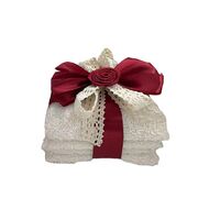 Набор полотенец Gloria White 30х30см 32458-GLORIAtowel-WHITE