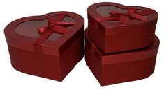 Подарочная коробка Red Heart 21х20х8см W2901 21*20*8