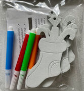 Комплект украшений для раскрашивания Чулок 10см 5900779878952_3 - в интернет-магазине Мир посуды Комплект украшений для раскрашивания Чулок 10см 5900779878952_3 - Мир посуды