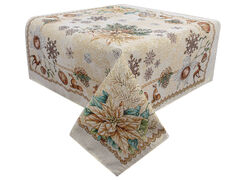 Cкатерть с люрексом Tinsel 94х94см 715-385