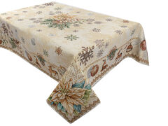 Cкатерть с люрексом Tinsel 140х280см 715-399