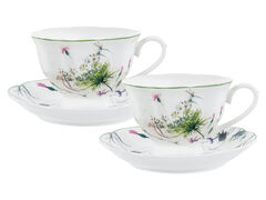 Набор чашек для чая с блюдцами Muze Garden 220мл 922-080