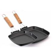 Сковорода-гриль Saporella 20х20см 0090LI/20T00 - в интернет-магазине Мир посуды Сковорода-гриль Saporella 20х20см 0090LI/20T00 - Мир посуды