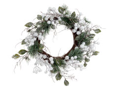 Вінок новорічний 40см 822-054